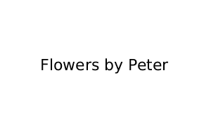 Florist Listing Category Flowers by Peter