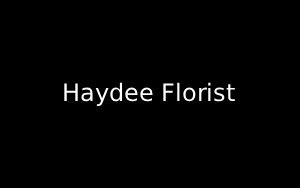 Florist Listing Category Haydee florist